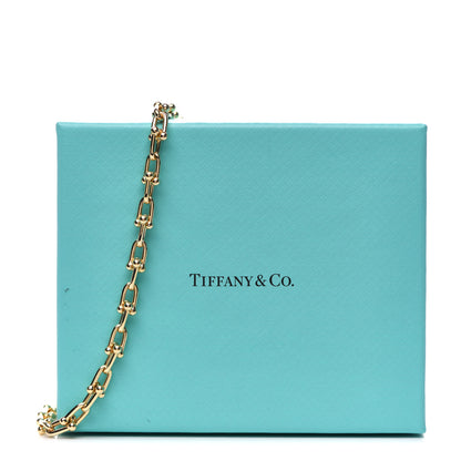 Tiffany 18K Yellow Gold Small HardWear Link Necklace 6 of 6