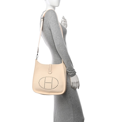 Hermes Taurillon Clemence Evelyne III PM Nata 2 of 14