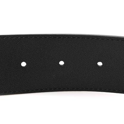 Gucci Moon Calfskin Torchon Double G Belt 85 34 Black 4 of 5