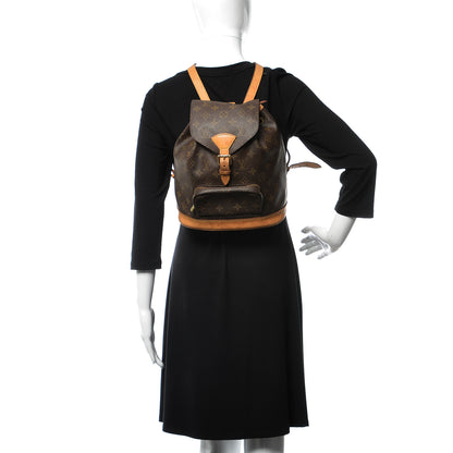 Louis Vuitton Monogram Montsouris MM Backpack 2 of 19