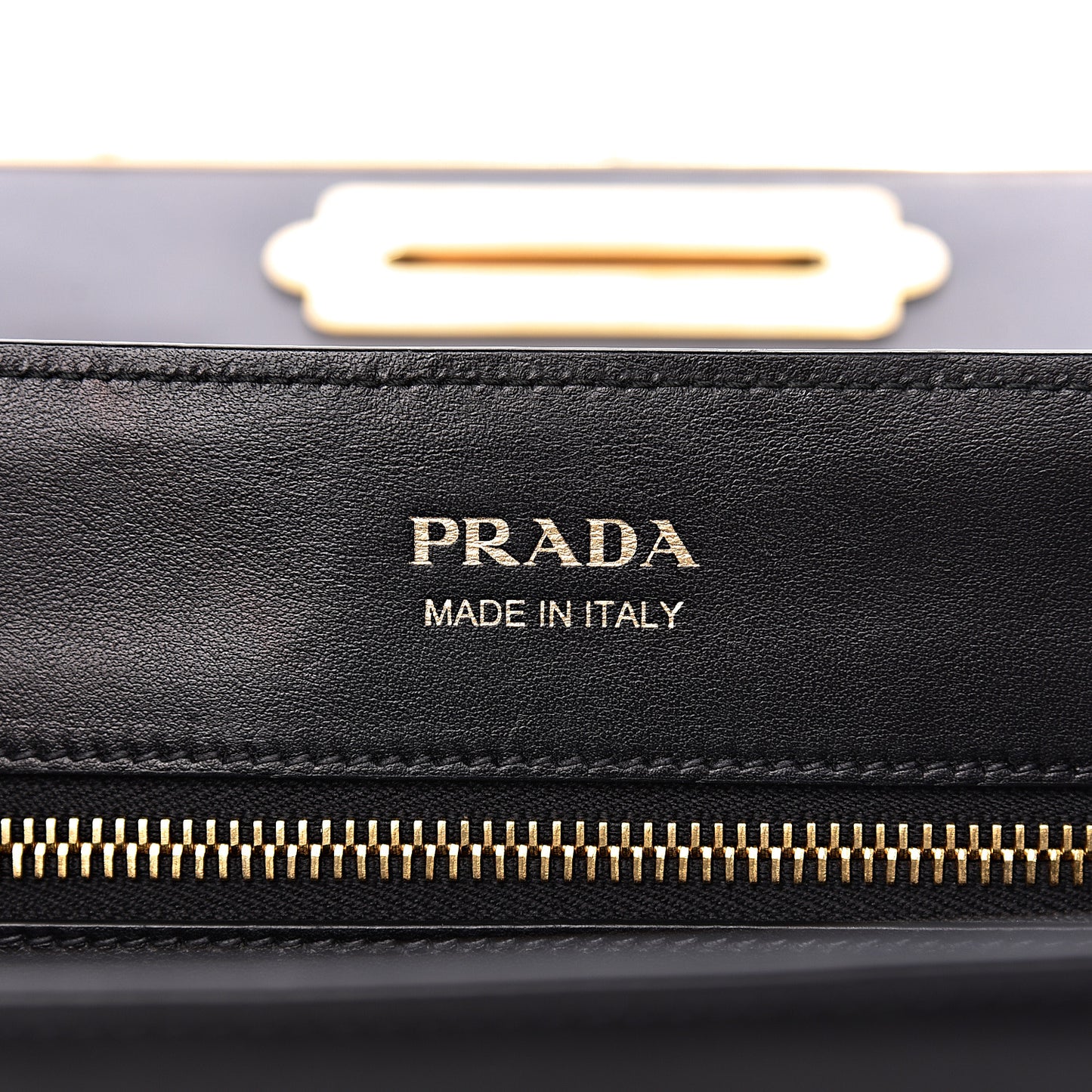 City Calfskin Saffiano Cahier Top Handle Bag Black