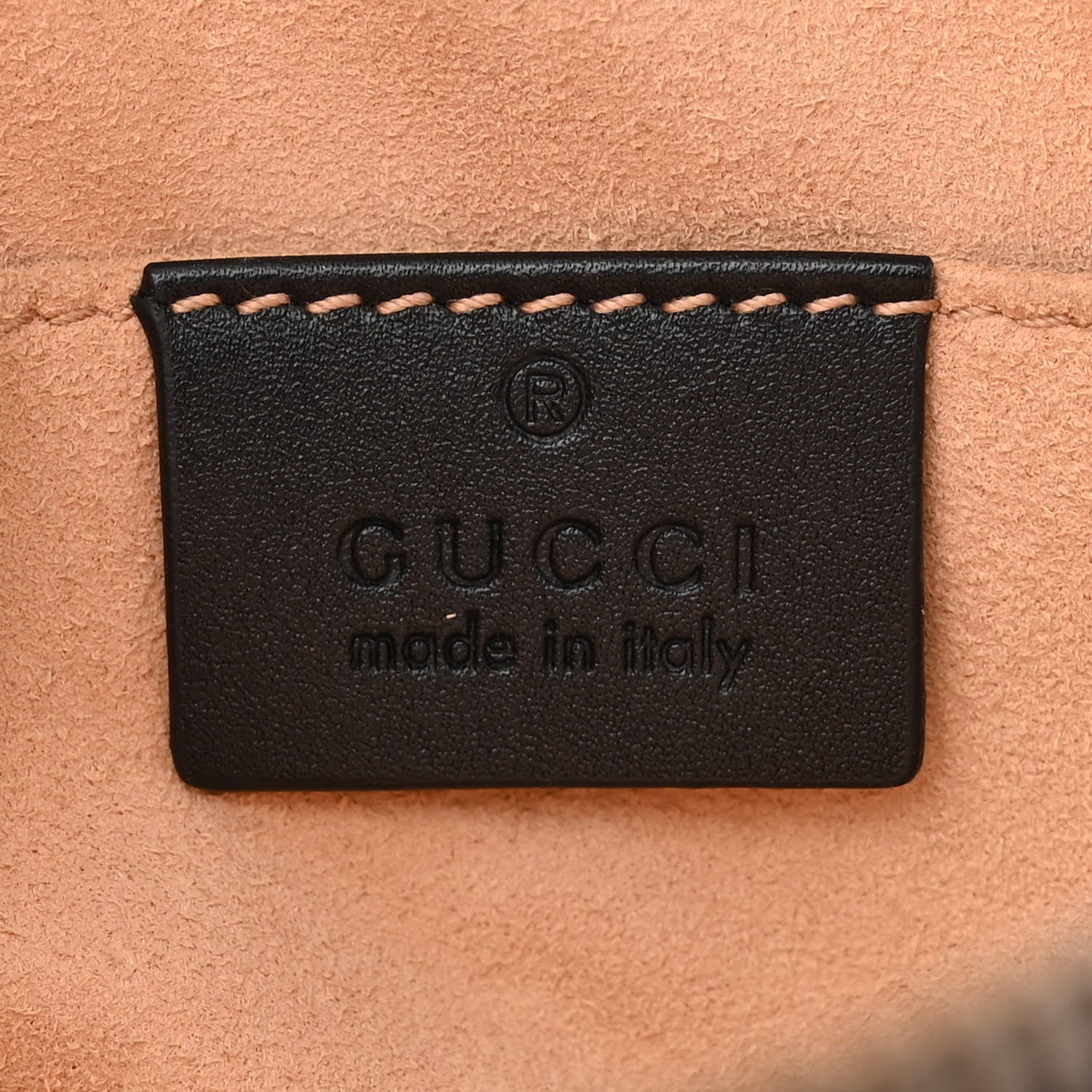 Gucci Calfskin Matelasse GG Marmont Belt Bag 105 42 Black 6 of 14