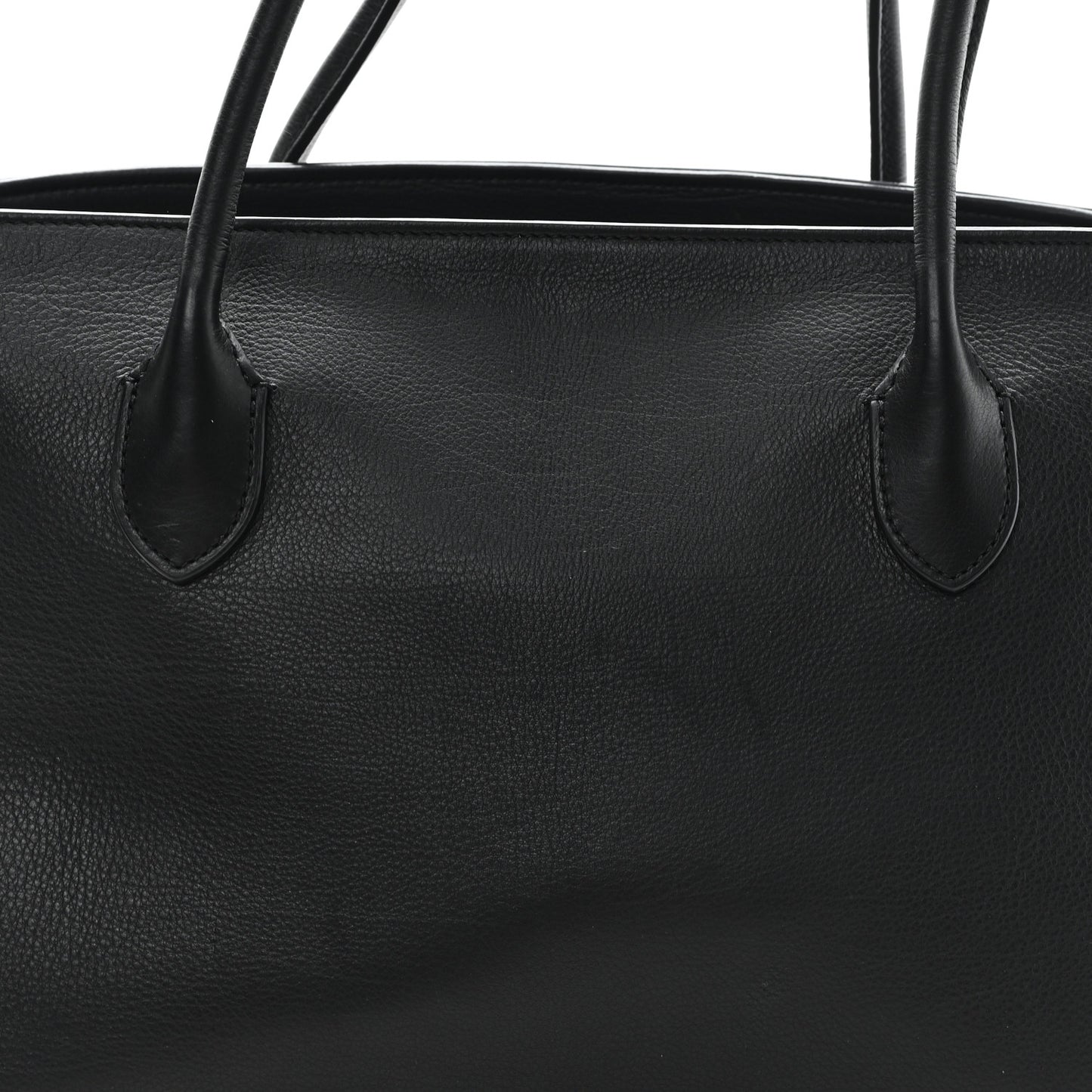 Grained Calfskin Terrasse Bag Black