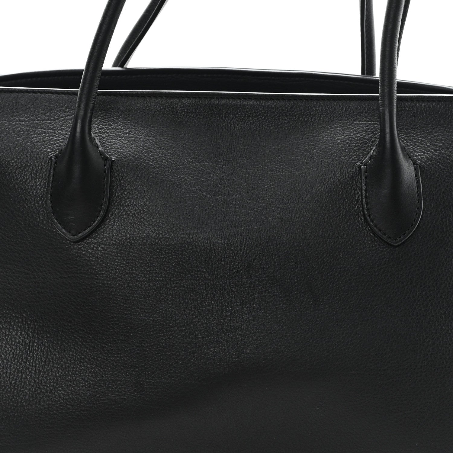 The Row Grained Calfskin Terrasse Bag Black 7 of 10