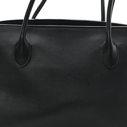 The Row Grained Calfskin Terrasse Bag Black 7 of 10