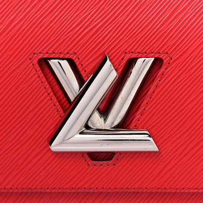 Louis Vuitton Epi Twist Shoulder Bag MM Coquelicot 17 of 22