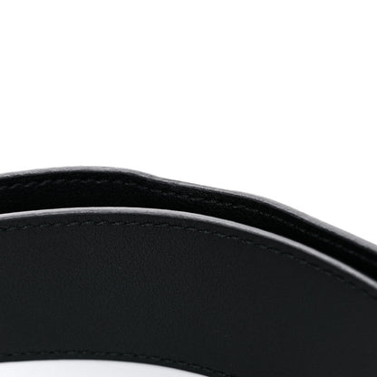 Gucci Calfskin Double G 40mm Belt 75 30 Black 6 of 8