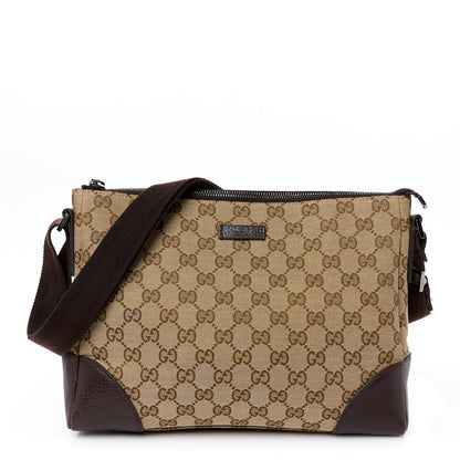Gucci Monogram Joy Messenger Bag Dark Brown 1 of 11