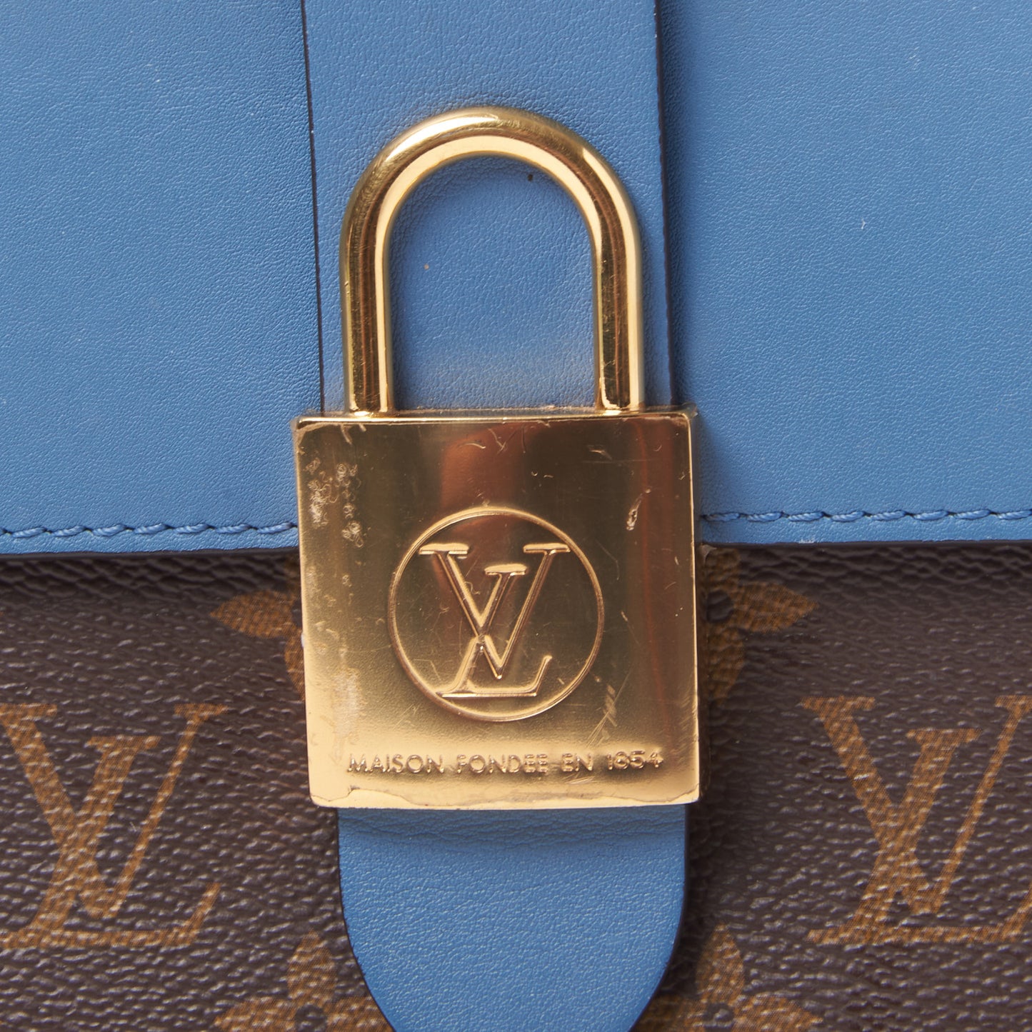 Monogram Locky BB Blue Jean