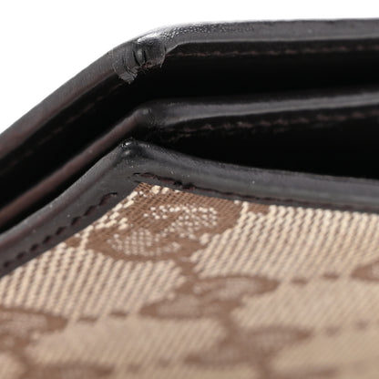 Gucci Monogram Passport Wallet Dark Brown 10 of 11