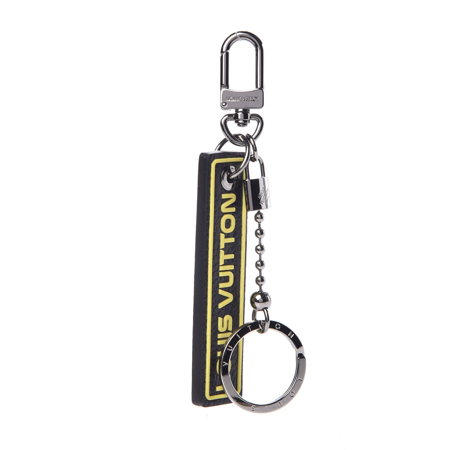 Taurillon Gravity Bag Charm Key Holder Black Yellow