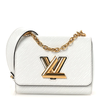 Louis Vuitton Epi Twist Shoulder Bag PM White 1 of 12