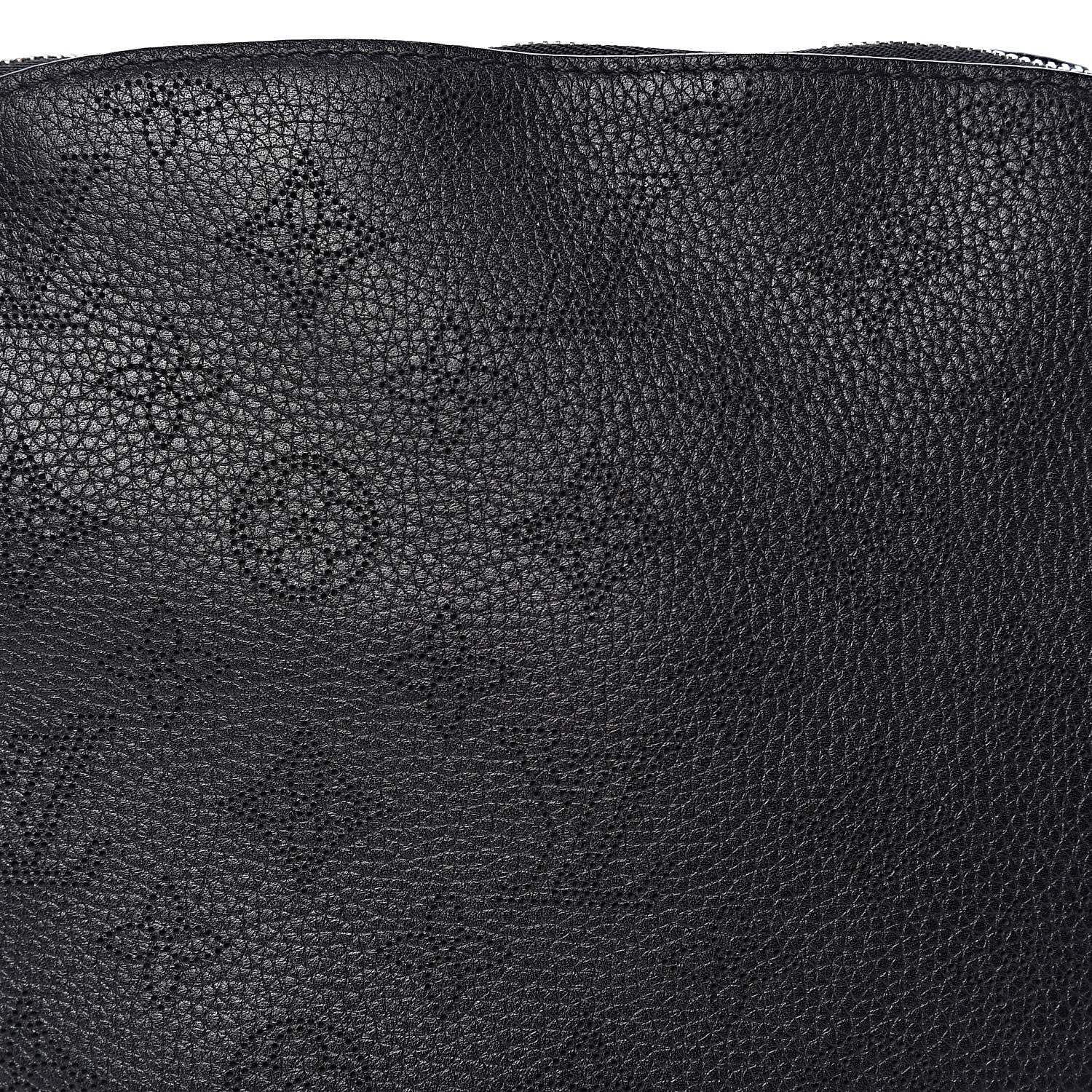 Louis Vuitton Mahina Babylone Chain BB Black 8 of 10