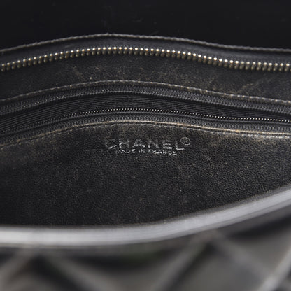 Chanel Patent Quilted Medallion Tote Black 5 of 17