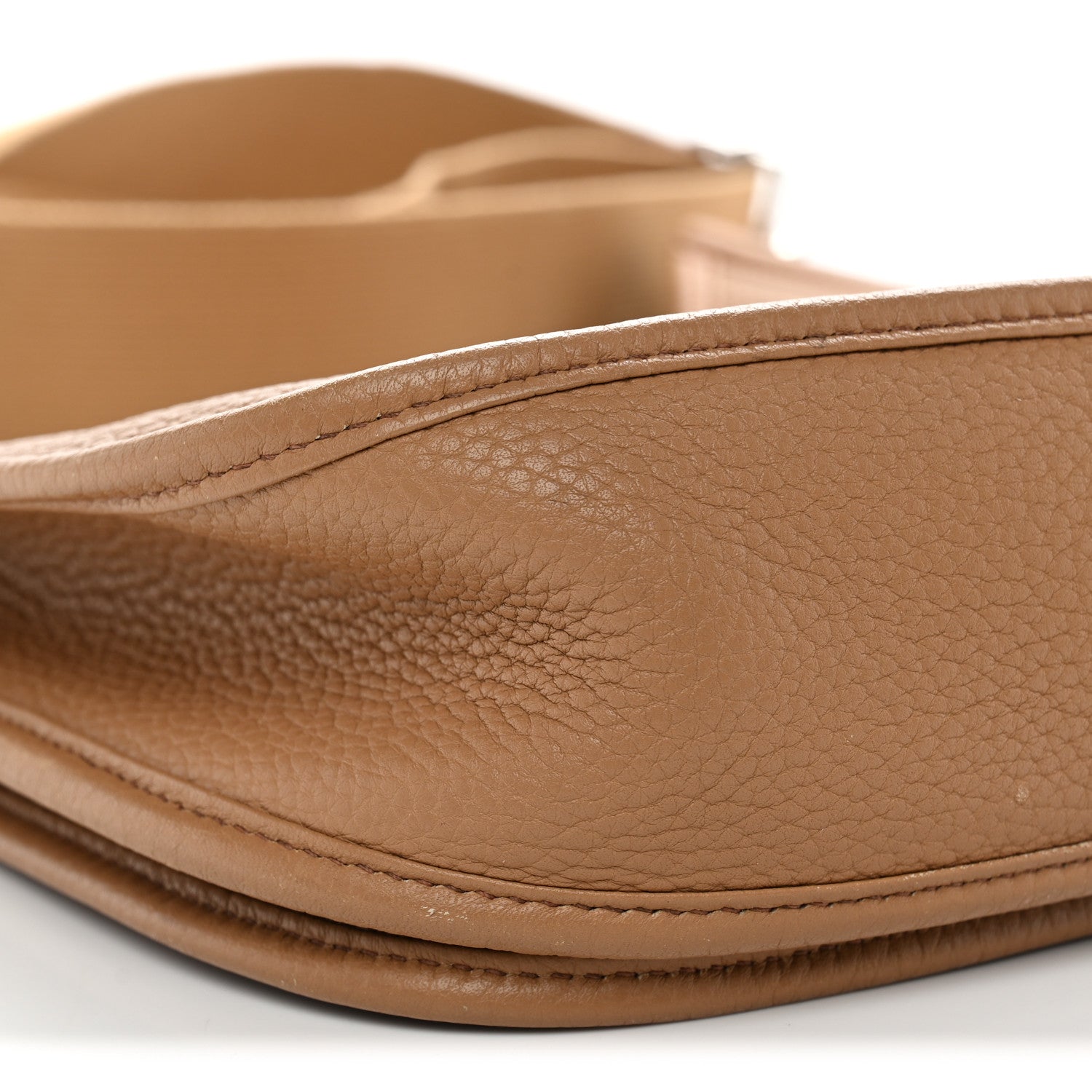 Hermes Taurillon Clemence Evelyne III PM Biscuit 9 of 12