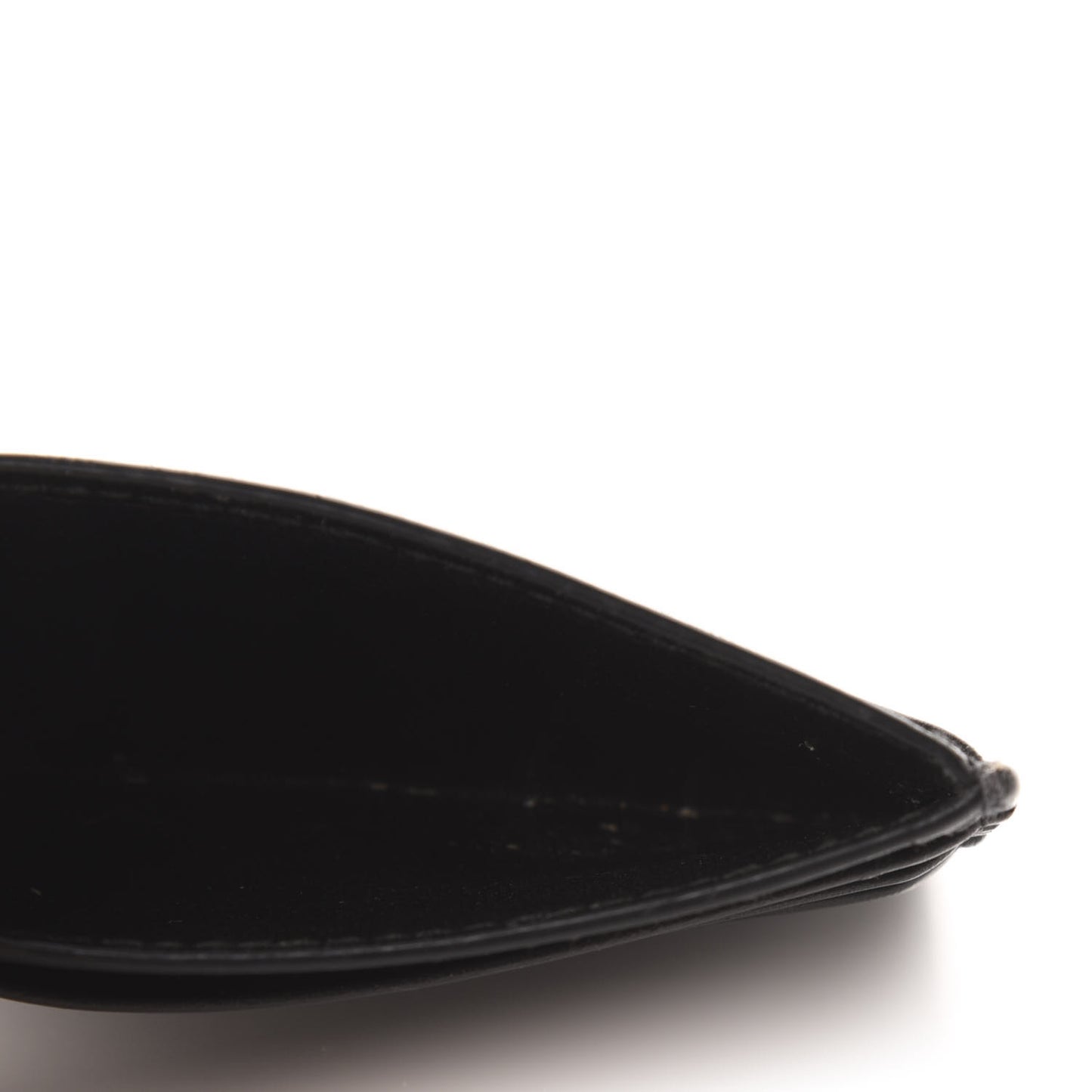 Nappa Intrecciato Card Holder Black