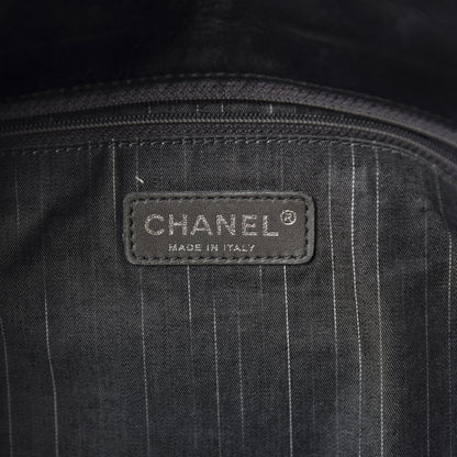 Chanel Lambskin In and Out XL Maxi Flap Black 8 of 11