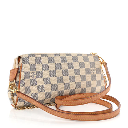 Louis Vuitton Damier Azur Eva Clutch 3 of 10
