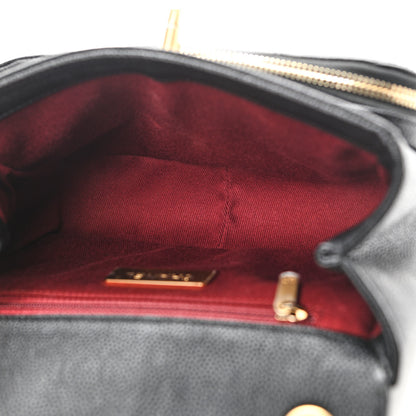 Chanel Caviar Quilted Small Business Affinity Messenger Flap Black 4 of 12