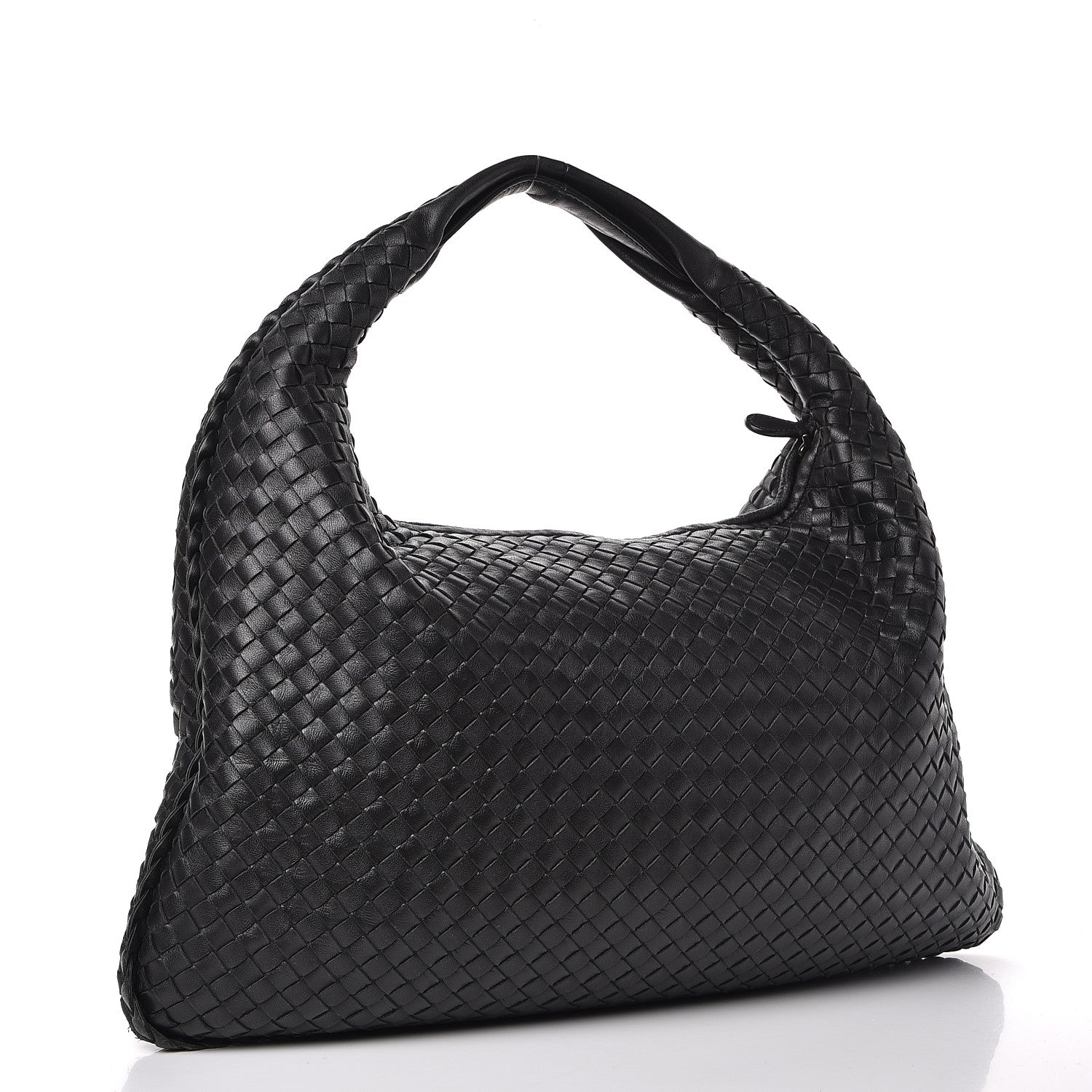 Bottega Veneta Nappa Intrecciato Large Veneta Hobo Black 3 of 13
