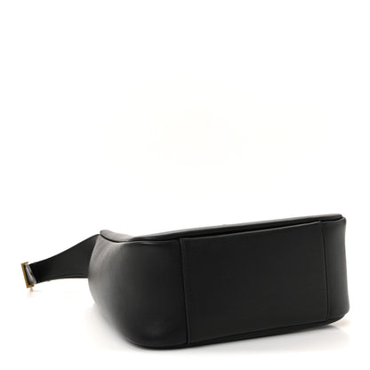Saint Laurent Smooth Calfskin Small Le 5 A 7 Soft Hobo Black 4 of 10
