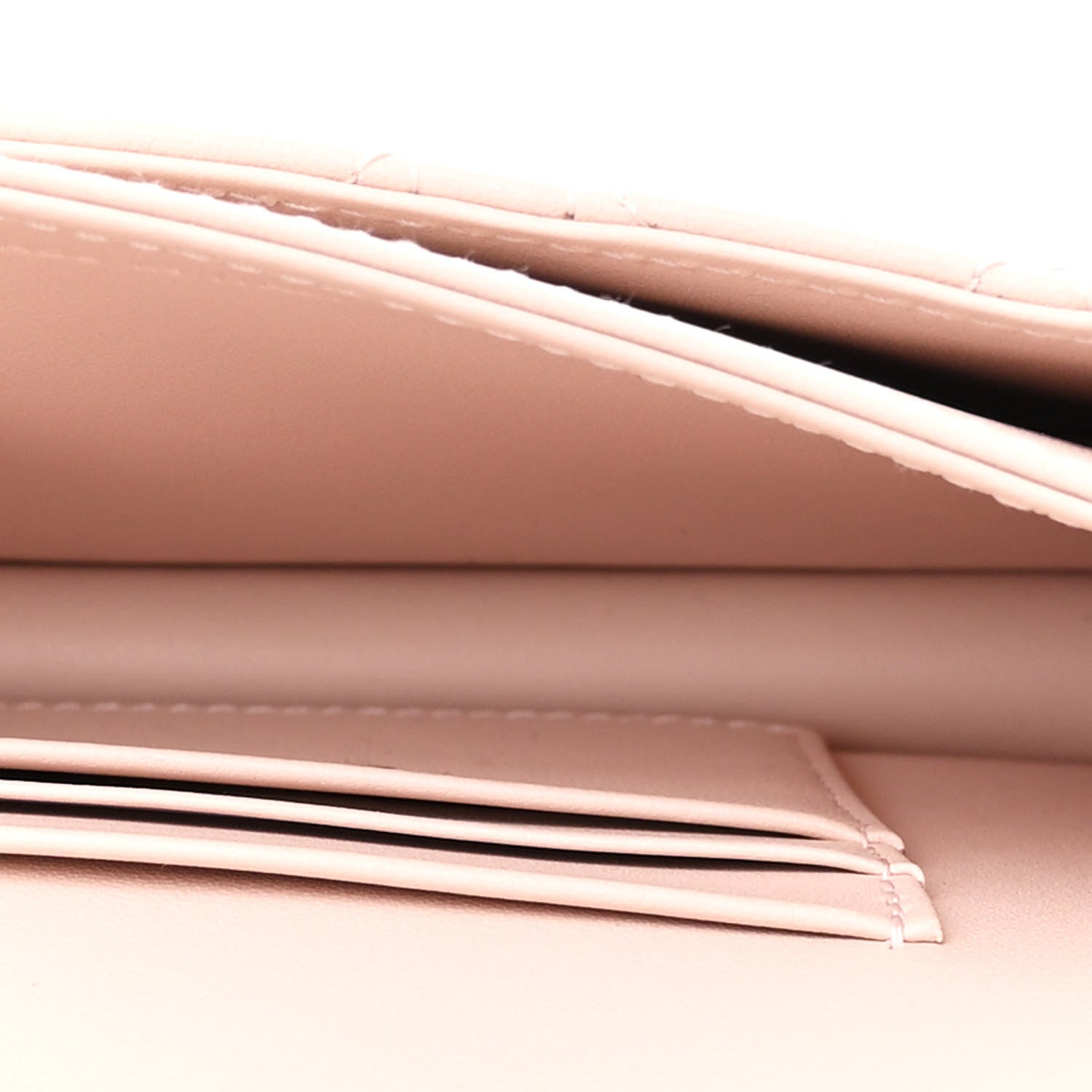 Christian Dior Lambskin Cannage Mini My Dior Top Handle Clutch Rose Poudre 6 of 13