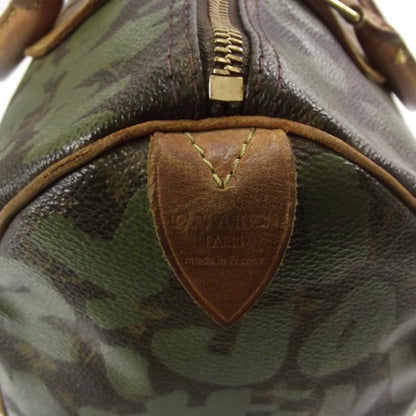 Louis Vuitton Monogram Graffiti Speedy 30 Kaki 7 of 9