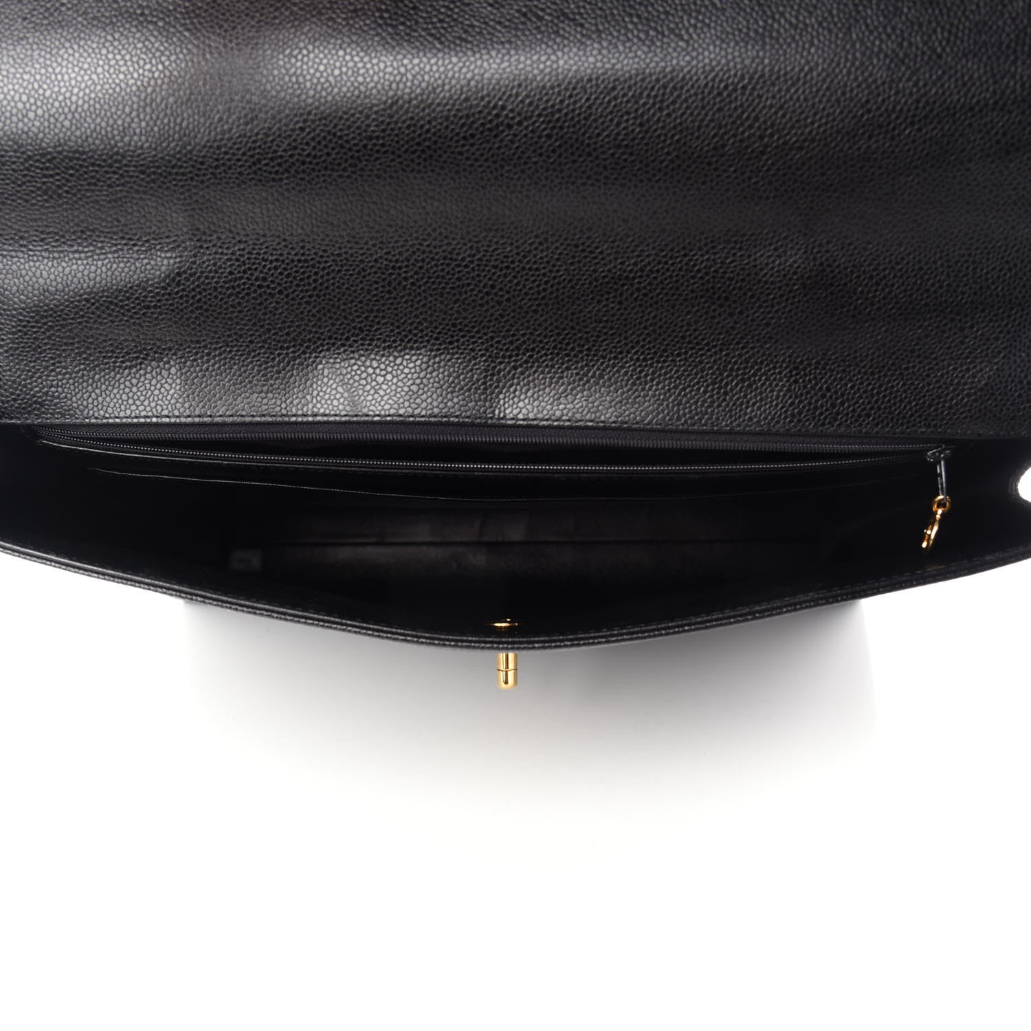 Chanel Caviar Briefcase Laptop Bag Black 5 of 11