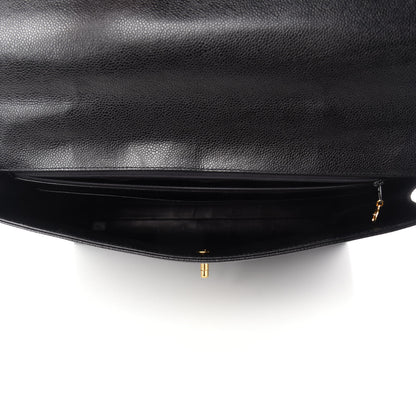 Chanel Caviar Briefcase Laptop Bag Black 5 of 11