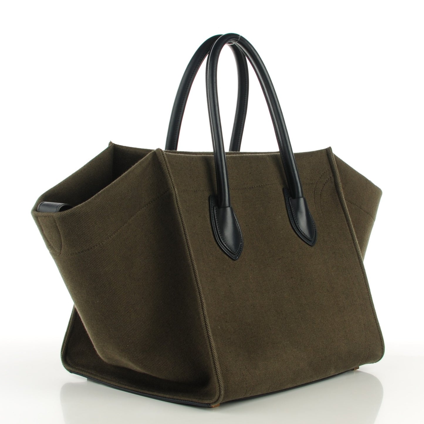 Cotton Canvas Medium Phantom Luggage Olive