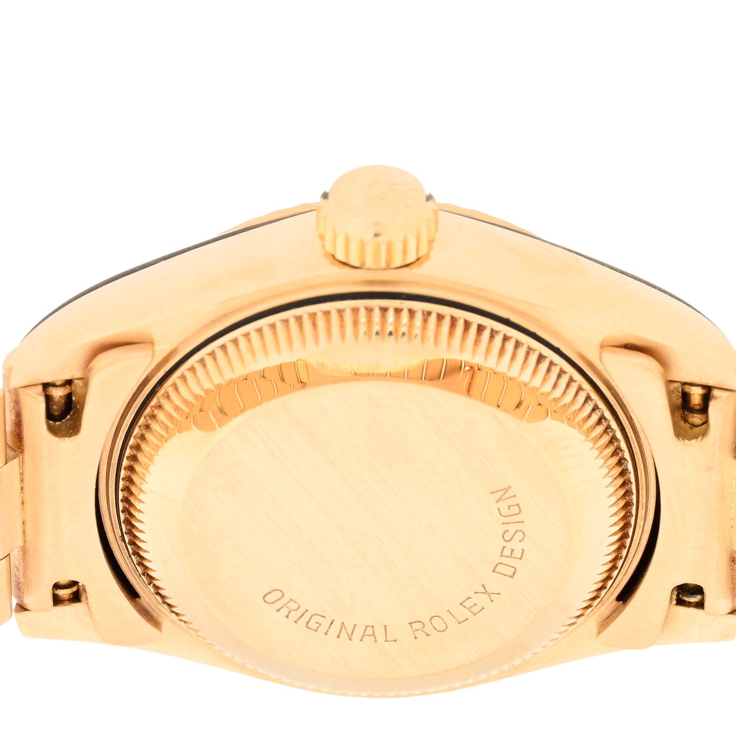 18K Yellow Gold Diamond 26mm Datejust President Watch Champagne 69178