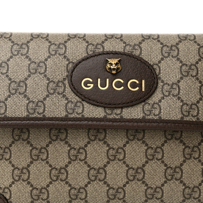 Gucci GG Supreme Monogram Web Small Ophidia Belt Bag Brown 8 of 17