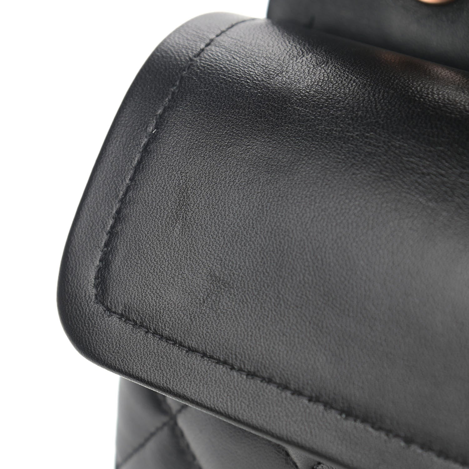 Chanel Lambskin Quilted Small Double Flap Black 11 of 13