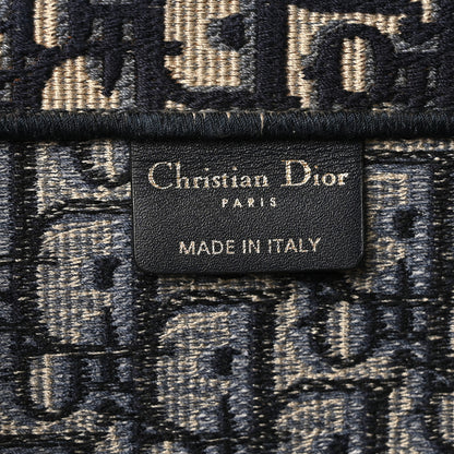 Christian Dior Oblique Large Book Tote Blue Multicolor 6 of 10