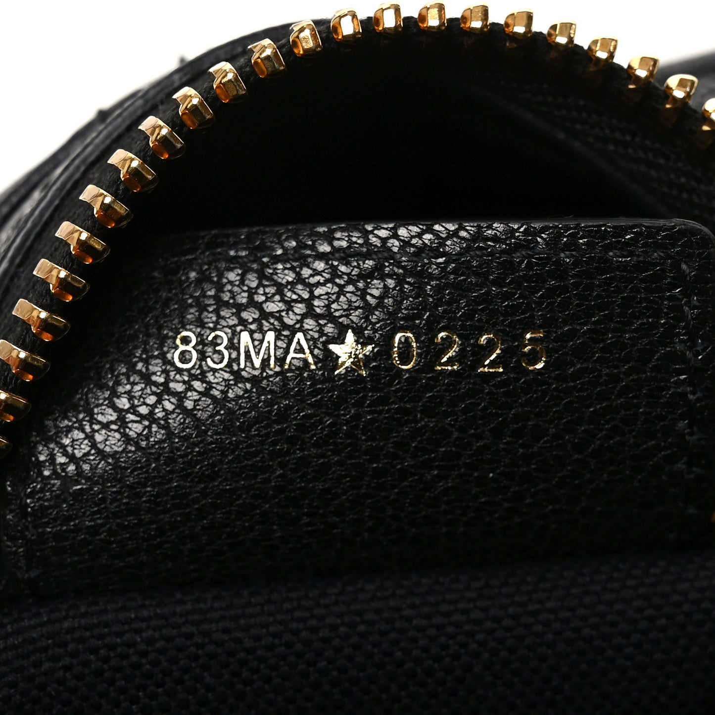Shiny Grained Calfskin Macrocannage Medium D-Journey Bag Black