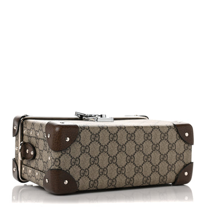 Gucci GG Supreme Monogram Globe-Trotter Beauty Case Brown 4 of 9