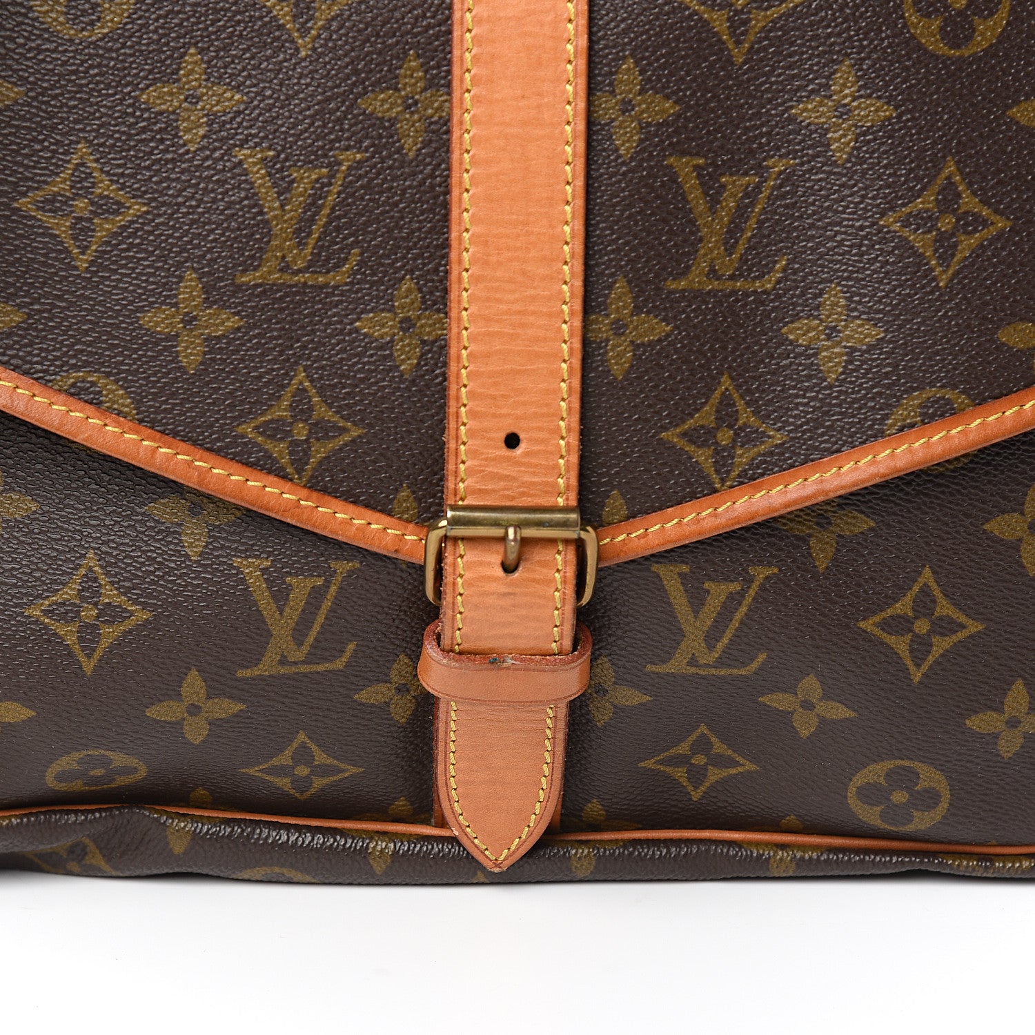 Louis Vuitton Monogram Saumur 35 10 of 10