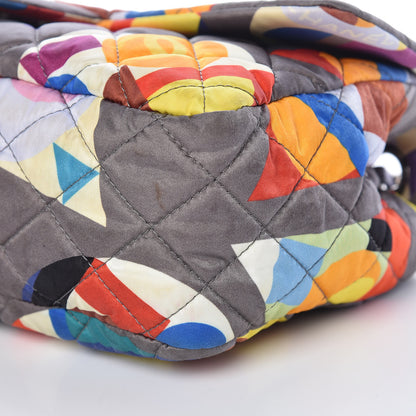 Chanel Nylon Printed Medium Coco Color Flap Multicolor 11 of 13