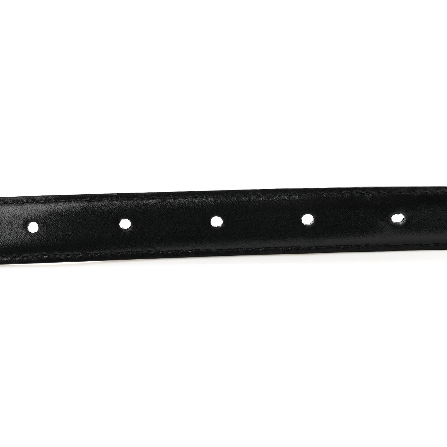 Box Calfskin Medium 25mm Triomphe Belt 80 32 Black