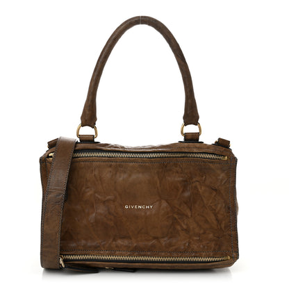 Givenchy Tumbled Sheepskin Medium Pandora Brown 1 of 12