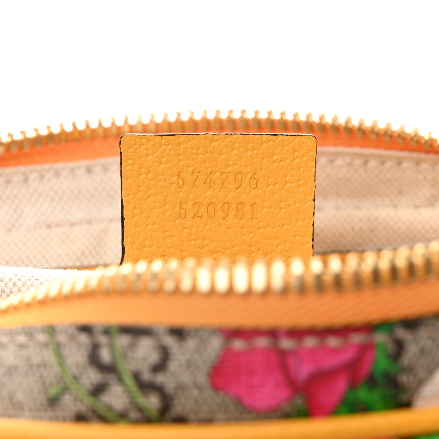 GG Supreme Monogram Flora Medium Ophidia Belt Bag Beige Multicolor Crop