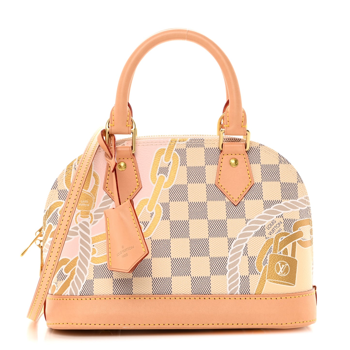 Damier Azur Nautical Alma BB
