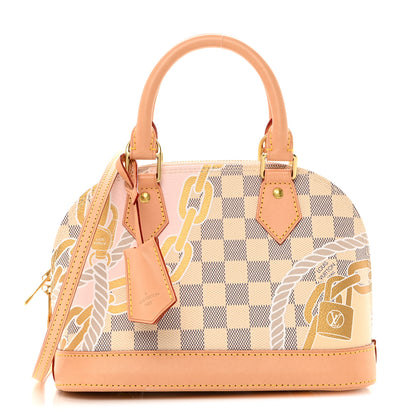 Louis Vuitton Damier Azur Nautical Alma BB 1 of 10