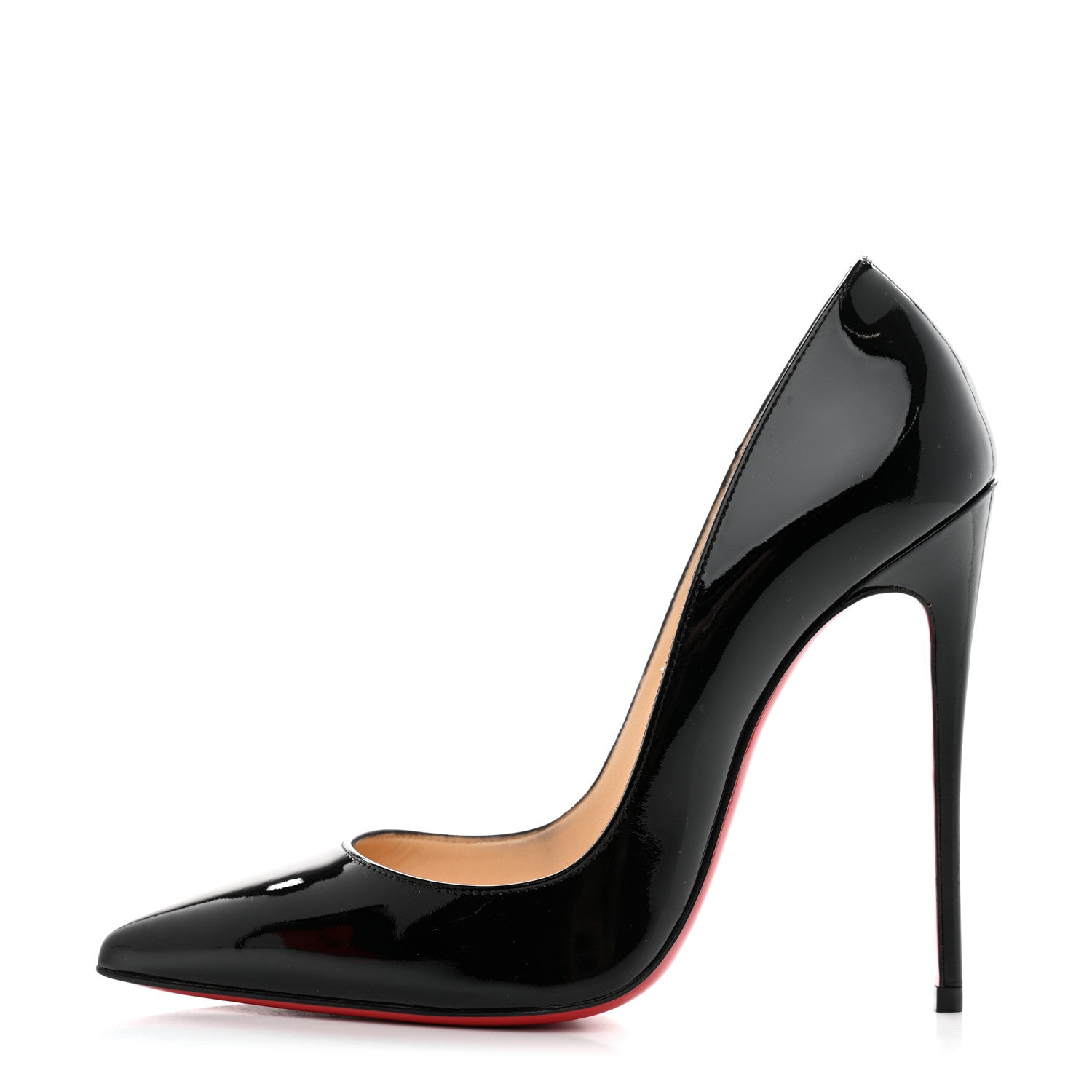 Christian Louboutin Patent So Kate 120 Pumps 37 Black 1 of 7