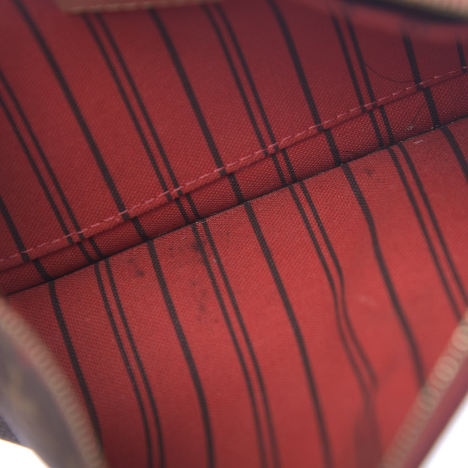 Louis Vuitton Monogram Neverfull MM GM Pochette Cherry 10 of 10