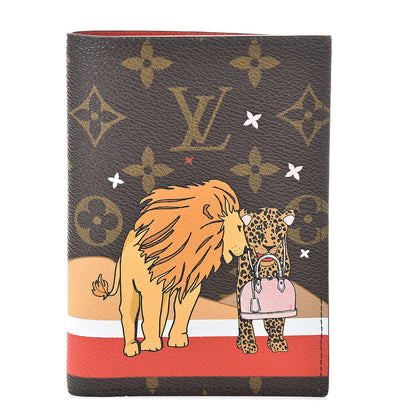 Louis Vuitton Monogram 2018 Christmas Animation Passport Cover 1 of 7