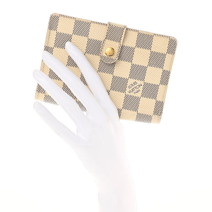 Louis Vuitton Damier Azur French Purse Wallet 2 of 8