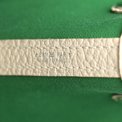 Hermes Toile Officier Negonda Garden Party 36 MM Cactus Craie 6 of 10