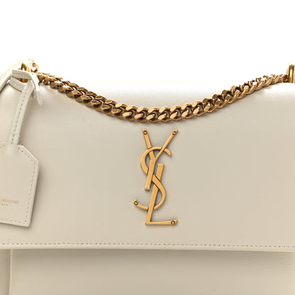 Saint Laurent Calfskin Medium Monogram Sunset Crema Soft 11 of 11