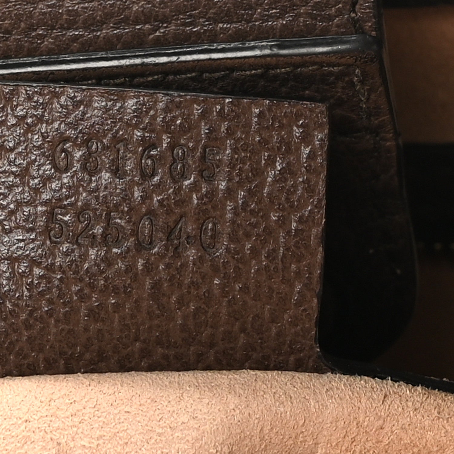Gucci GG Supreme Monogram Textured Calfskin Web Medium Ophidia Shopping Tote Beige Ebony New Acero 8 of 12